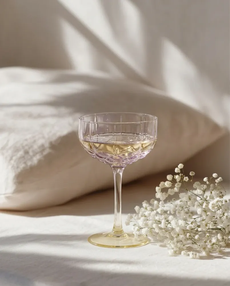 De Pink Blush Cocktailcoupe - Roze Bazar Bizar Antwerp