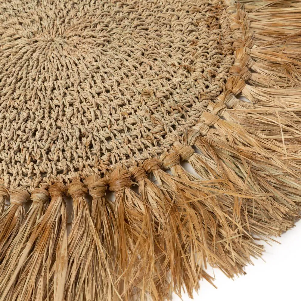 Placemat De gehaakte Raffia Bazar Bizar