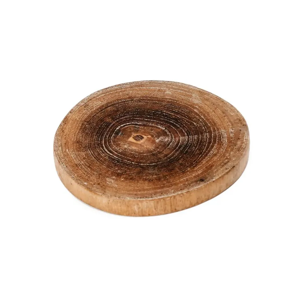 De Teak Root Boho Coaster Bazar Bizar