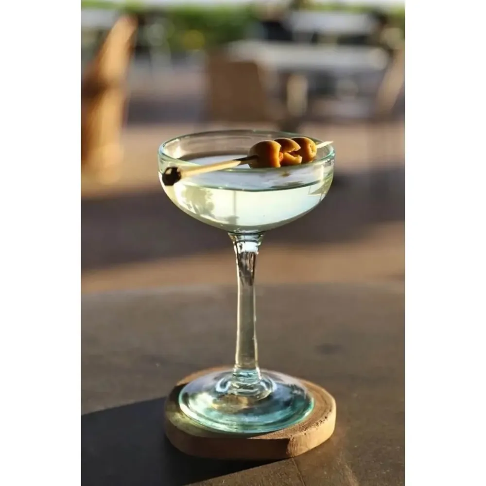 De Teak Root Boho Coaster Bazar Bizar
