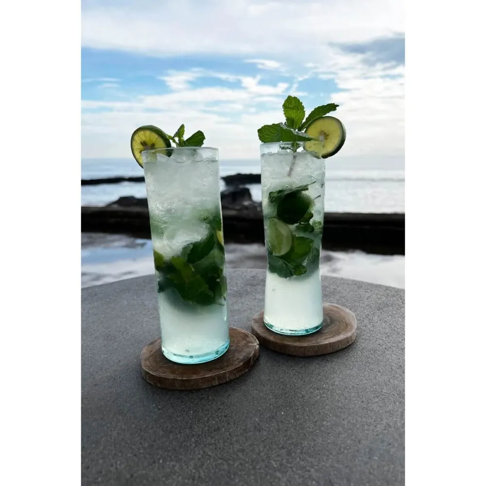 De Teak Root Boho Coaster Bazar Bizar