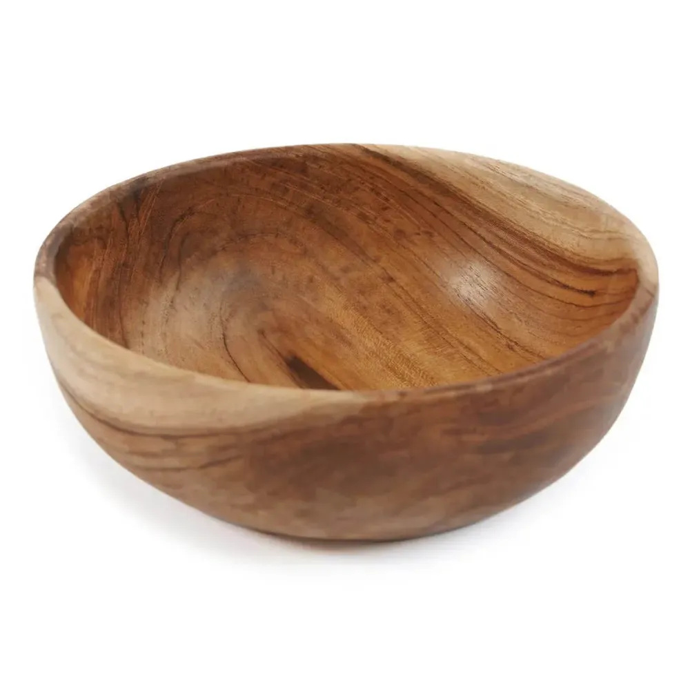 De Teak Root Snackschaal - S Bazar Bizar