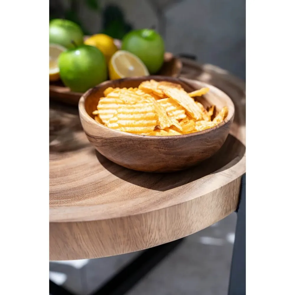 De Teak Root Snackschaal - S Bazar Bizar