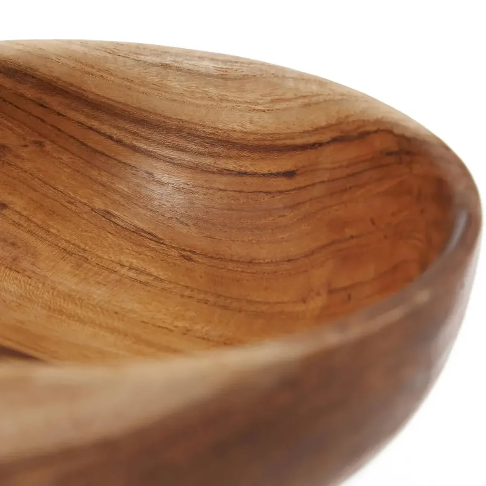De Teak Root Snackschaal - S Bazar Bizar