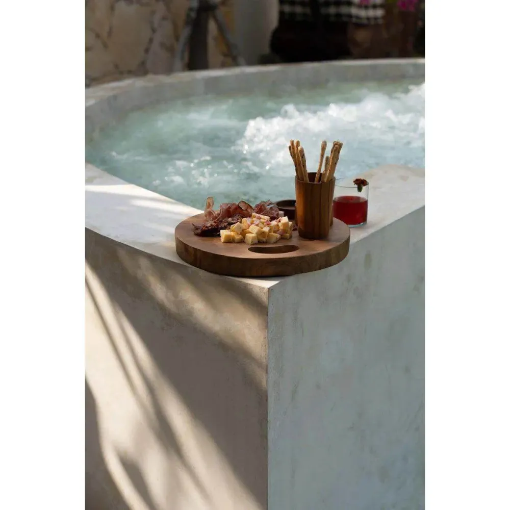 Teak Root Tray - Natural - S Bazar Bizar