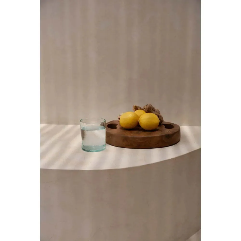 Teak Root Tray - Natural - S Bazar Bizar