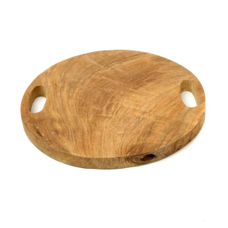 Teak Root Tray - Naturel - L Bazar Bizar