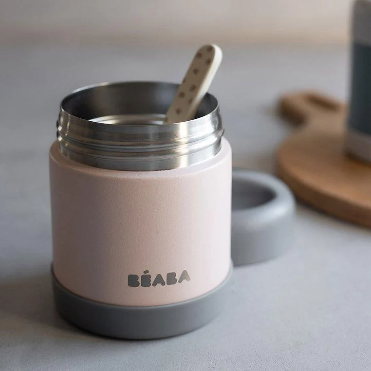 Beaba baby-thermosfles 300 ml Donkere Nevel