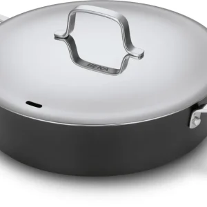 Beka Hapjespan / Sauteerpan met deksel Maestro Alu ø 28 cm - keramische anti-aanbaklaag
