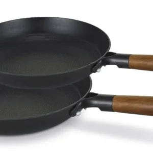 Beka Koekenpannenset Mandala 2-Delig Gietijzer ø 24 & 28 cm - keramische anti-aanbaklaag