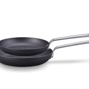 Beka Koekenpannenset Stark 2-Delig ø 24 cm + 28 cm - geschikt voor alle warmtebronnen - zonder anti-aanbaklaag