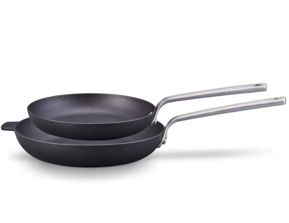 Beka Koekenpannenset Stark 2-Delig ø 24 cm + 28 cm - geschikt voor alle warmtebronnen - zonder anti-aanbaklaag