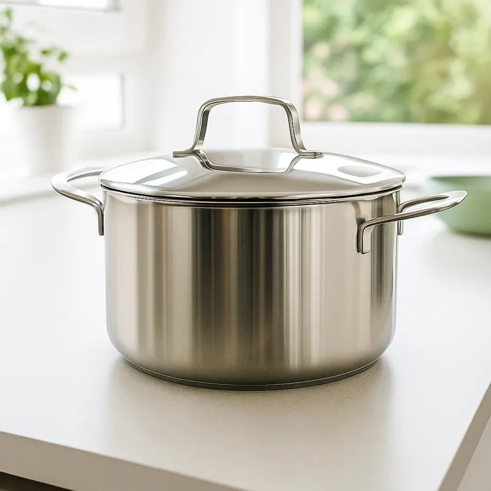 Beka Kookpan Maestro RVS met deksel ø 20 cm / 3.7 liter - geschikt voor alle warmtebronnen