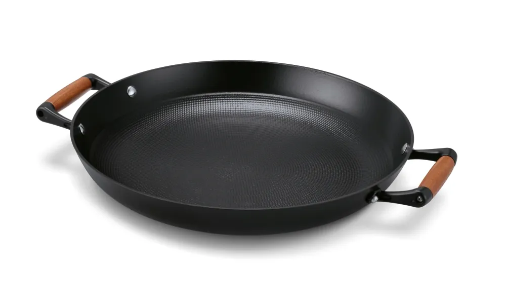 Beka Paella pan met 2 zijgrepen Mandala Gietijzer ø 36 cm - keramische anti-aanbaklaag - geschikt voor alle warmtebronnen
