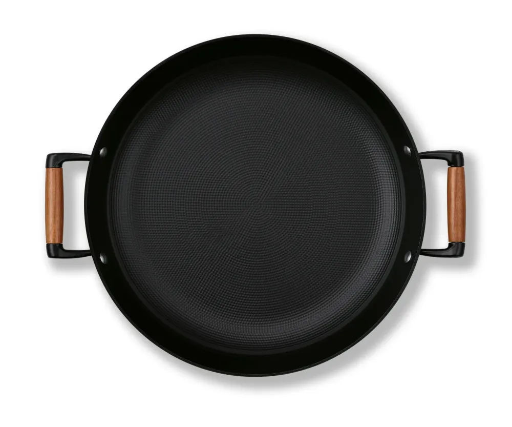 Beka Paella pan met 2 zijgrepen Mandala Gietijzer ø 36 cm - keramische anti-aanbaklaag - geschikt voor alle warmtebronnen