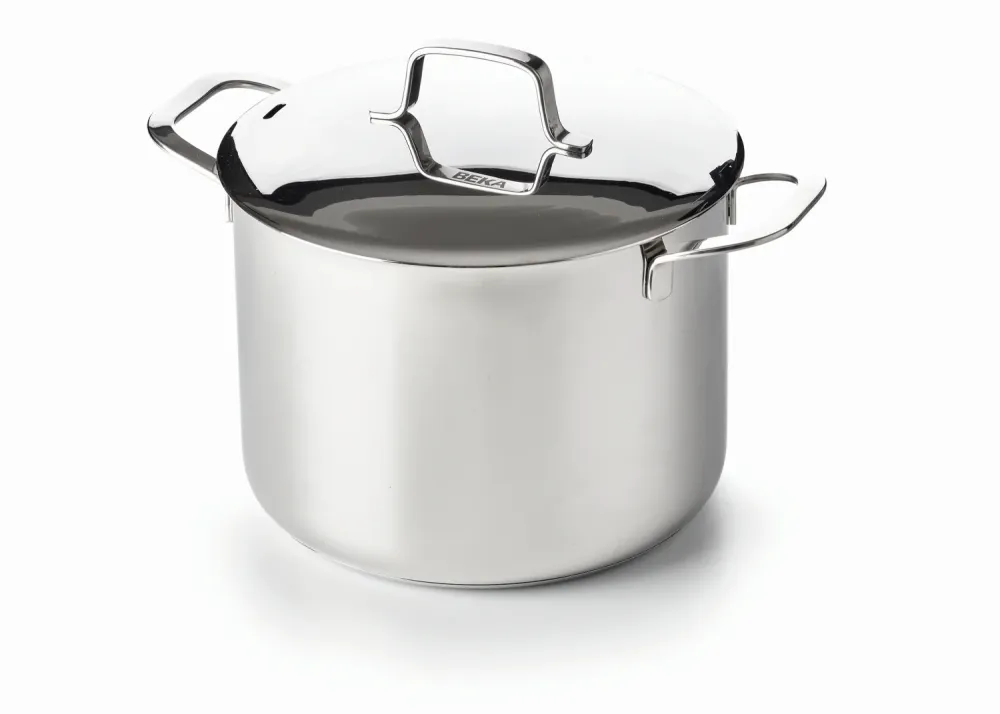 Beka Soeppan Maestro RVS met deksel ø 24 cm / 7.4 liter - geschikt voor alle warmtebronnen