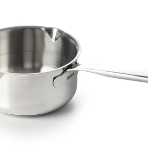 Beka Steelpan Maestro RVS met 2 giettuiten ø 12 cm / 650 ml - geschikt voor alle warmtebronnen