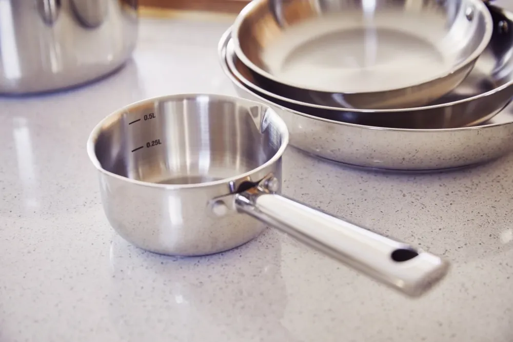 Beka Steelpannenset Cicla RVS 3-Delig ø 16, 18 & 20 cm - geschikt voor alle warmtebronnen
