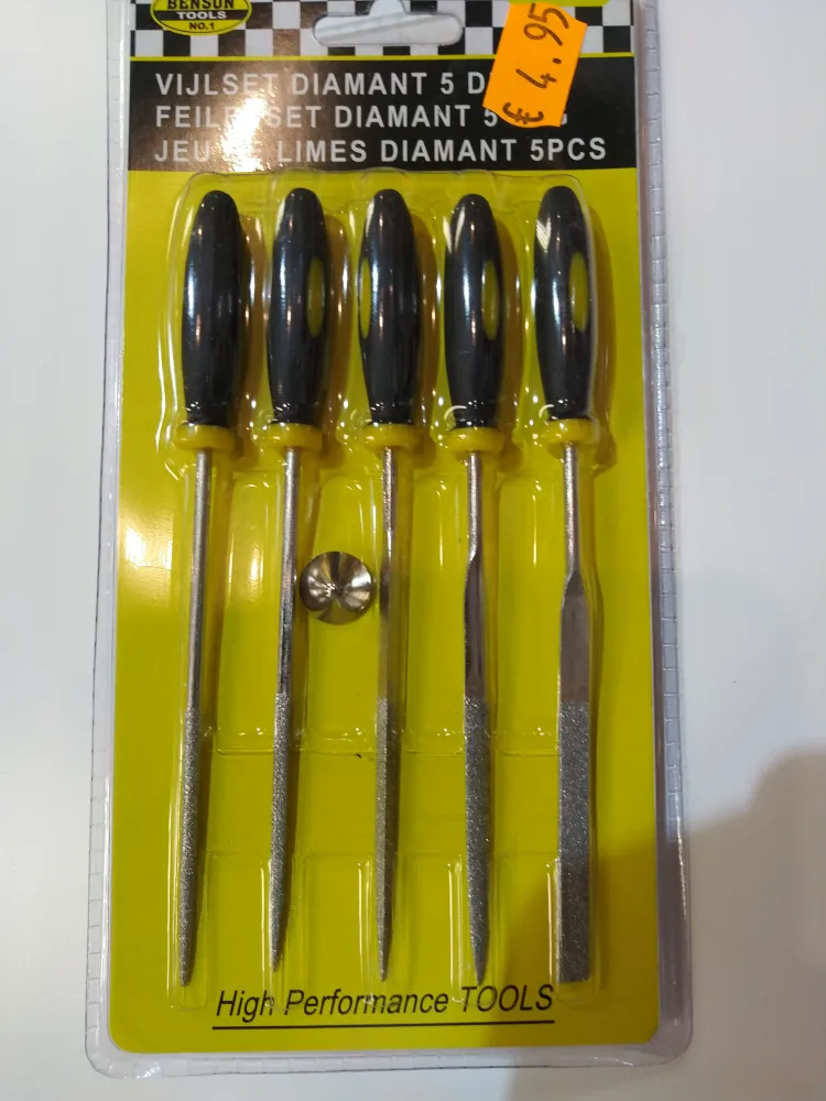 Vijlen voor metalen diamant Benson