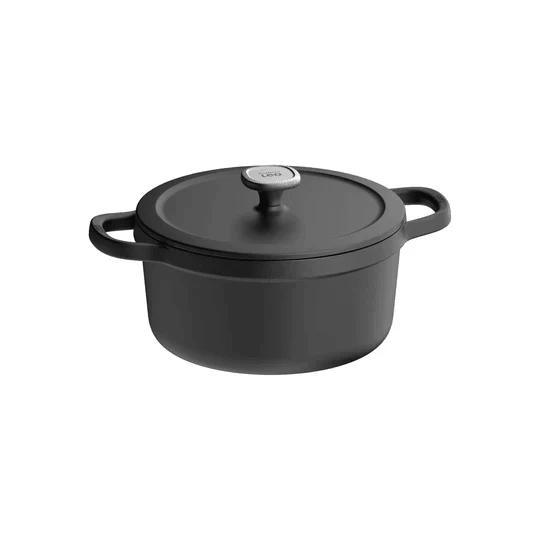 Berghoff Leo Kookpot Met Deksel 26 Cm Gietijzer Graphite