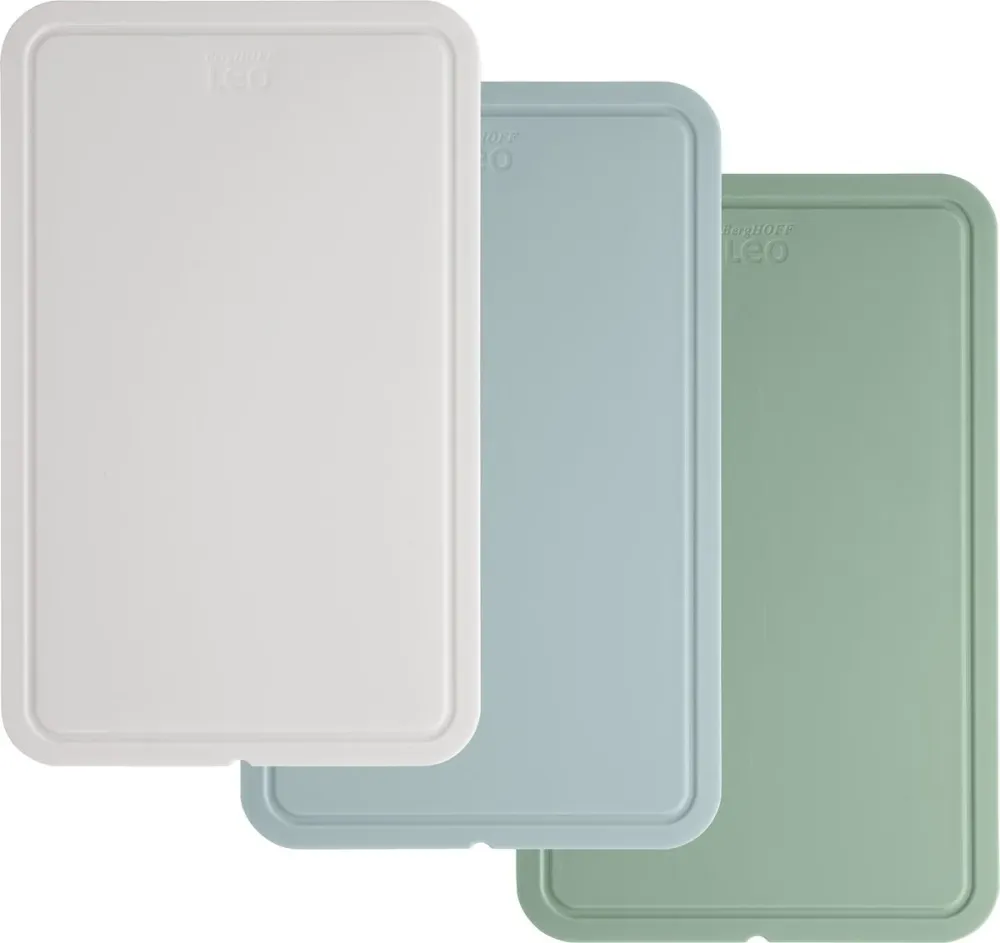 Berghoff Leo Line 3-Delige Snijplanken Set Spirit/Sage/Slate 32X22Cm