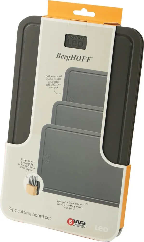 Berghoff Leo Line 3-Delige Snijplanken Set Legacy (32*22Cm)