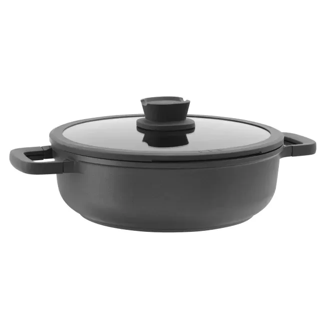 Berghoff Sauteerpan antikleef met dubbele handgreep en deksel 28cm