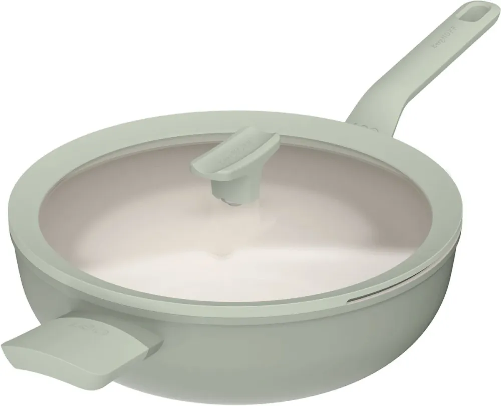 Berghoff Wokpan antikleef met deksel Sage 32cm Leo Balance