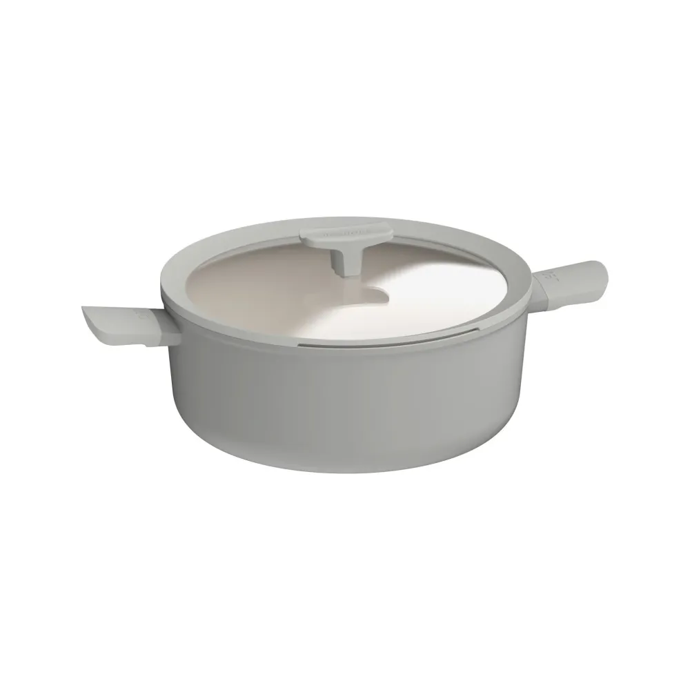 LEO Kookpot antikleef met deksel Balance Moonmist - Ø 28cm BergHOFF
