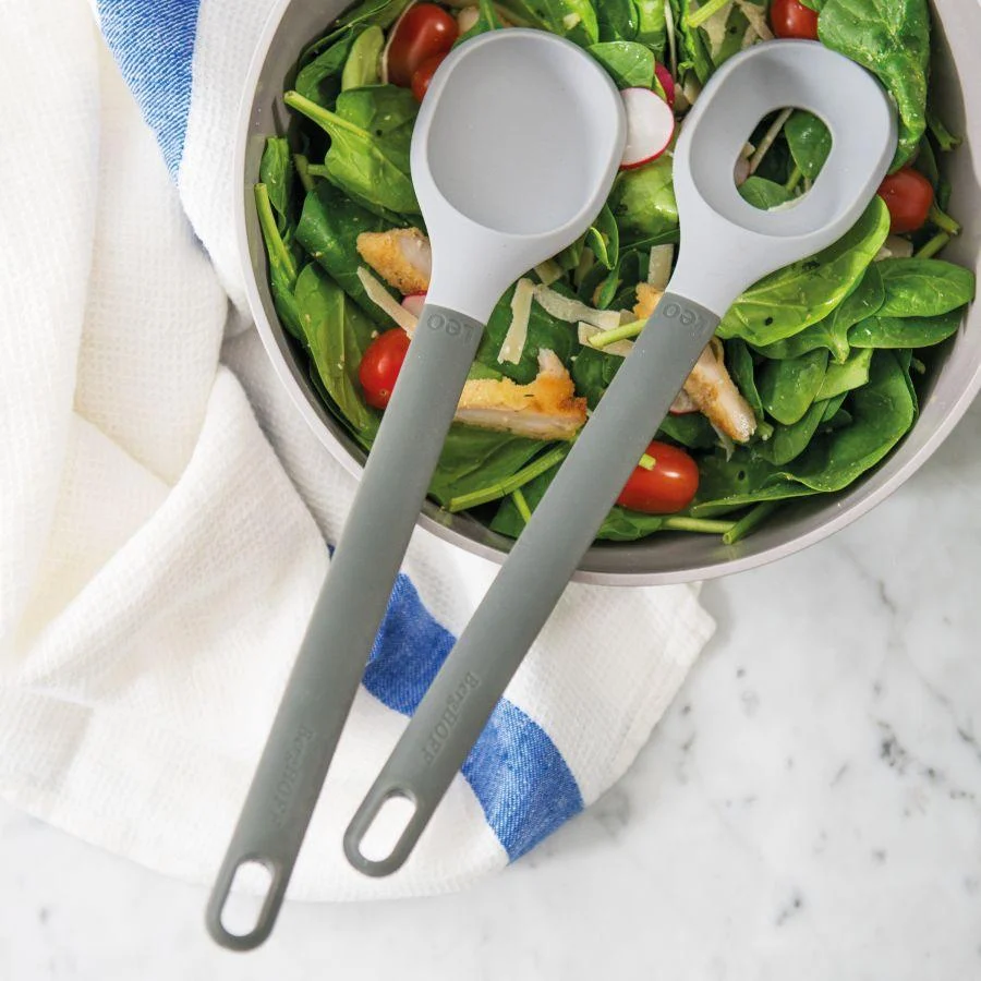 LEO Set saladebestek grijs BergHOFF