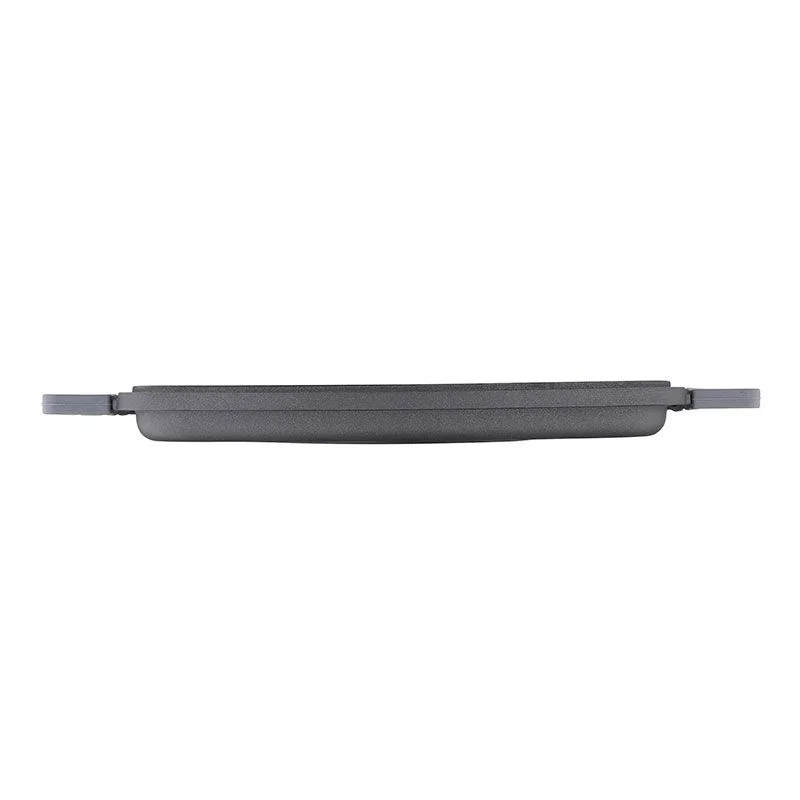 Bergner Infinity Chefs Grillplaat 42 X 22 Cm - Gegoten Aluminium - Soft-Touch Handvaten