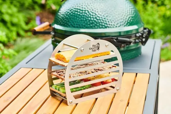 Big Green Egg Smoking Tower