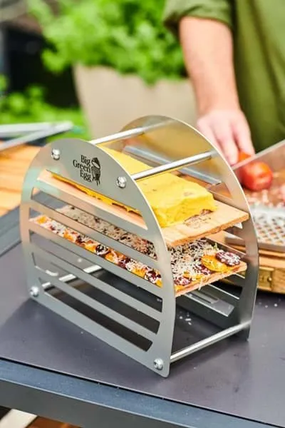 Big Green Egg Smoking Tower