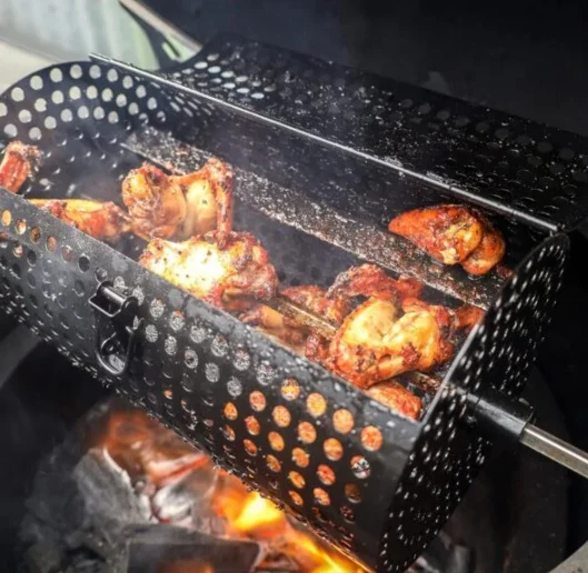 Big Green Egg Tumbler Rotisserie Basket