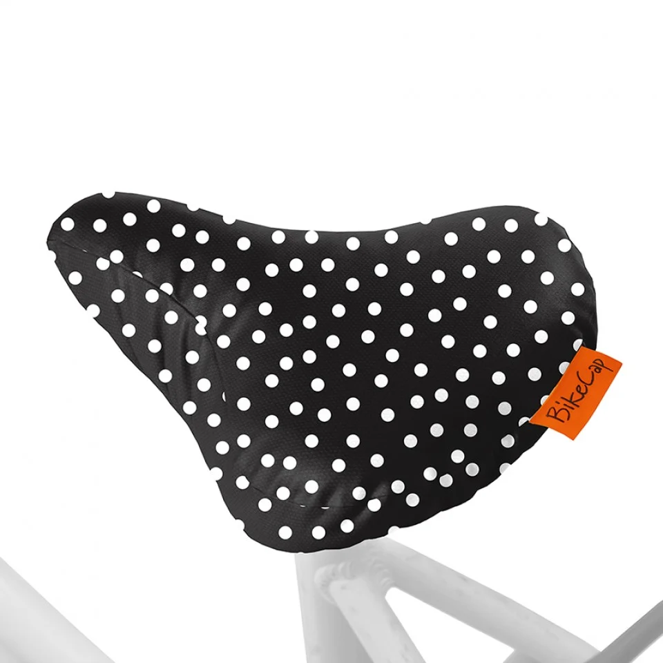 Bikecap Zadelhoes Black Dots
