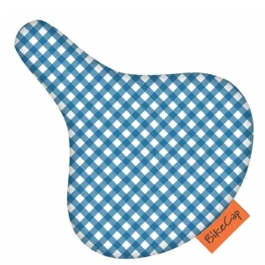 Bikecap Zadelhoes blue checkmate
