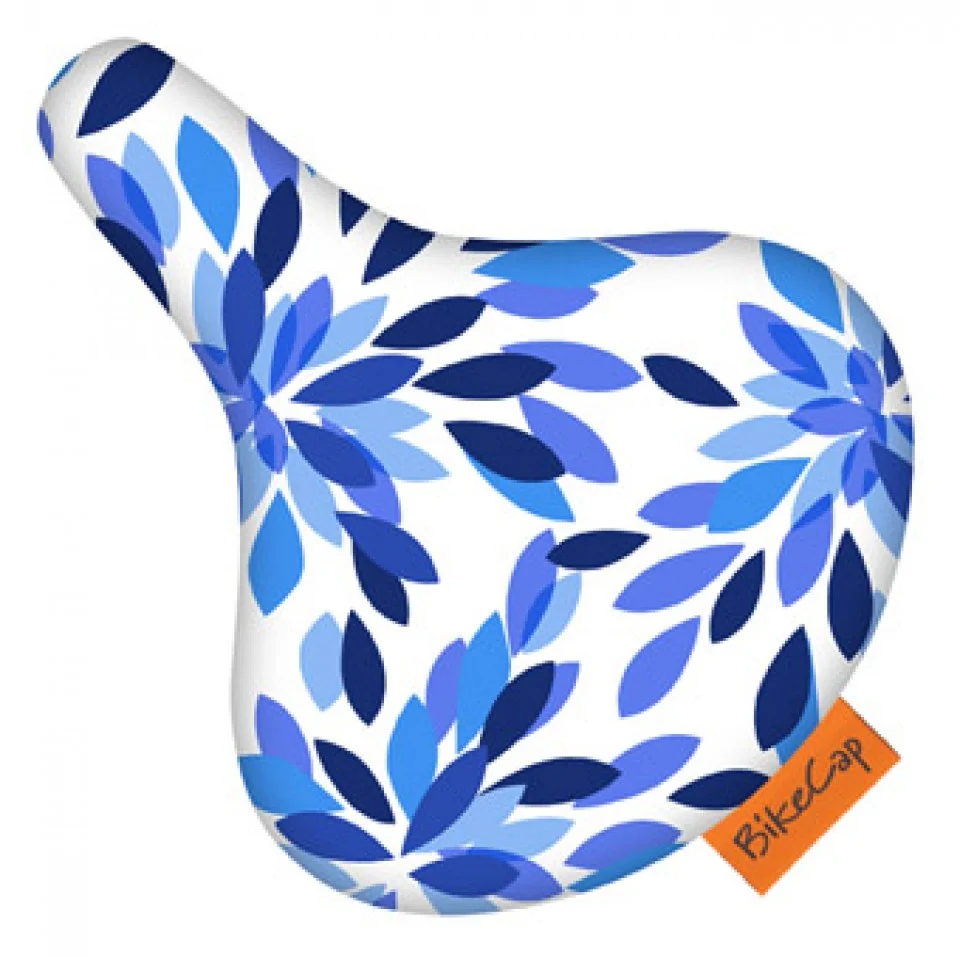 Bikecap Zadelhoes Blue Petal Power