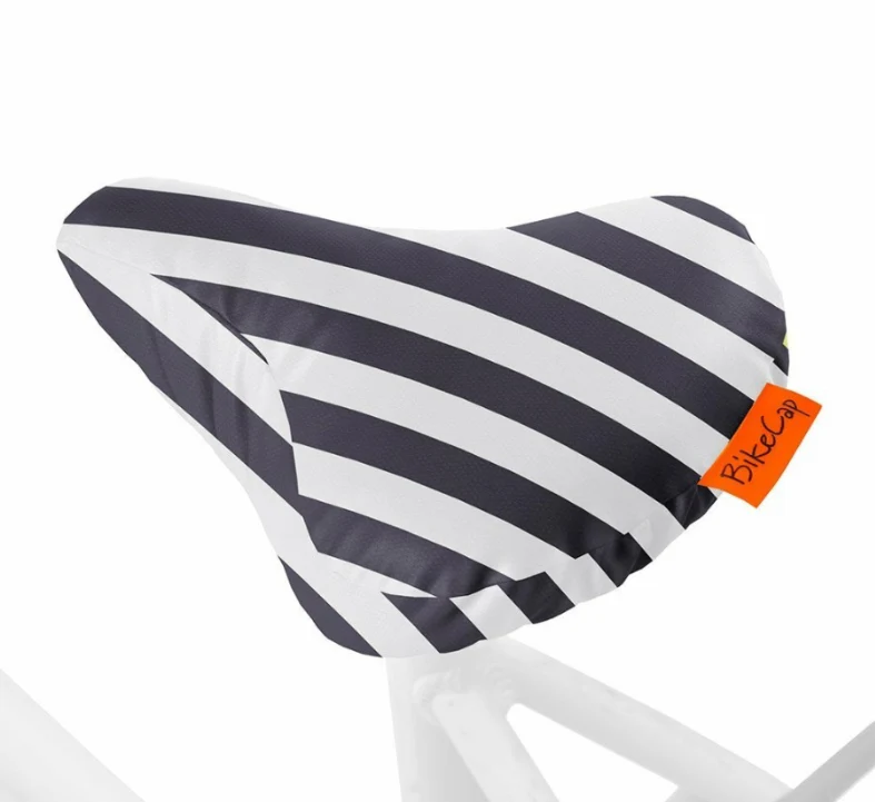 Bikecap zadelhoes grey stripes