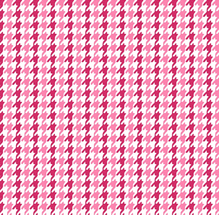 Bikecap zadelhoes houndstooth pink
