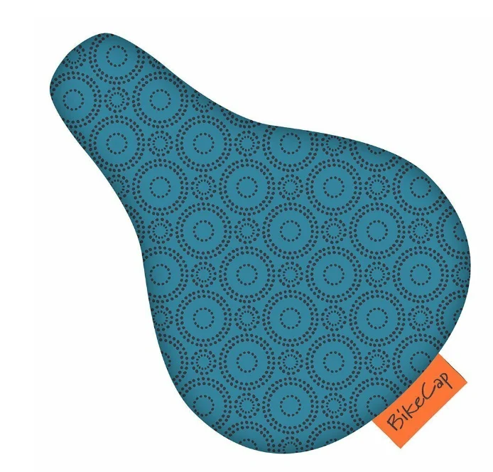 Bikecap zadelhoes kids petrol circles