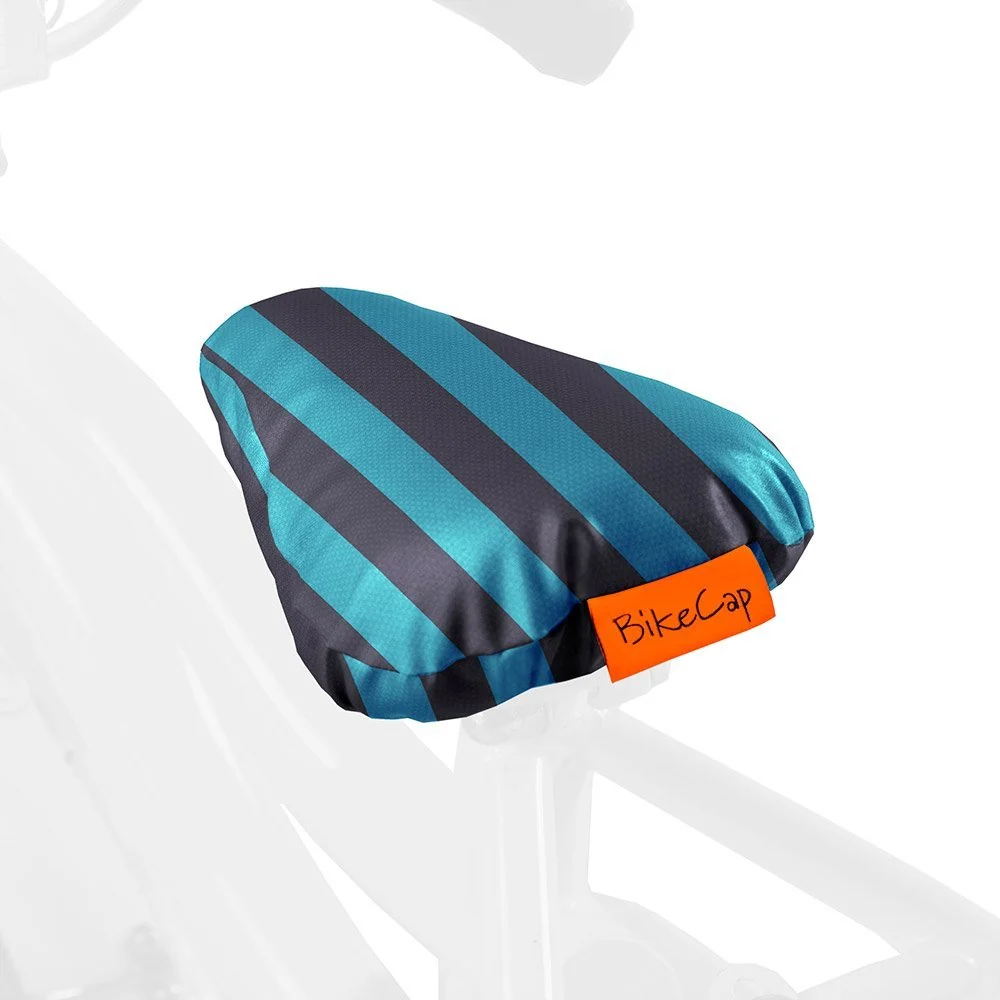 Bikecap zadelhoes kids petrol stripes