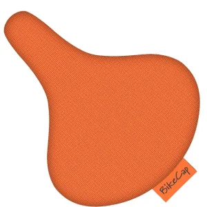 Bikecap zadelhoes plain orange