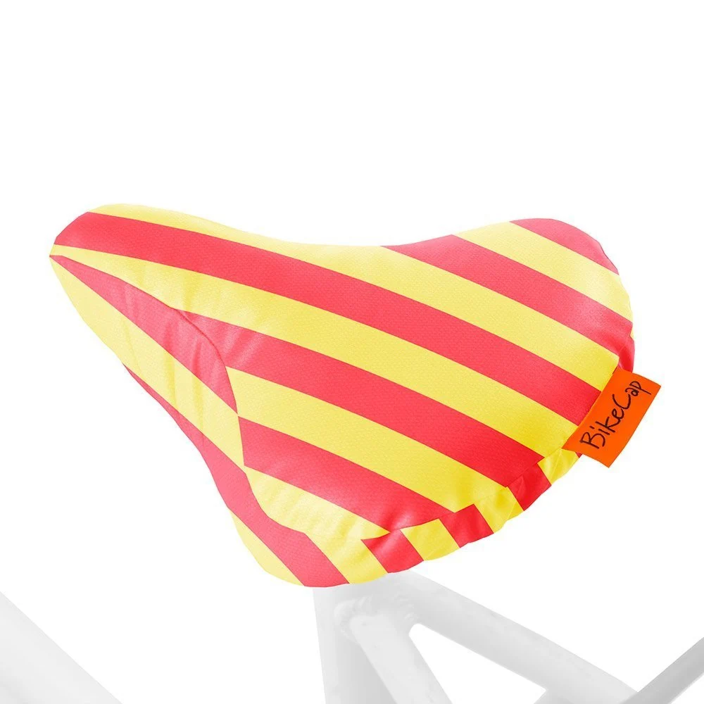 Bikecap zadelhoes sunny summer stripes