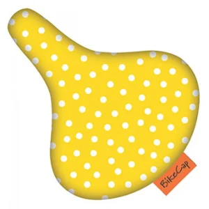 Bikecap Zadelhoes Yellow Dots