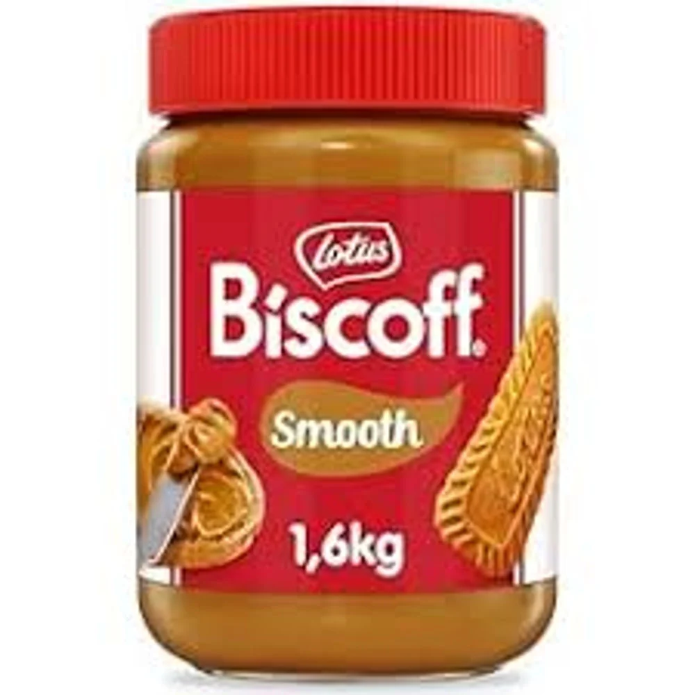 Biscoff Biscuit verspreidt gladde pot 1,6 kg