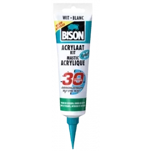 Afdichtingskit Bison Acrylaat 150ml wit