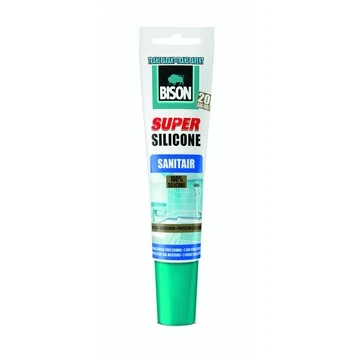 Sanitair siliocone 150ml wit Bison