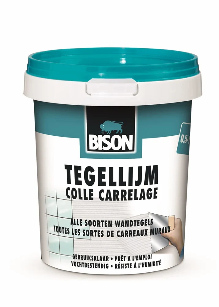 Tegellijm 1kg Bison