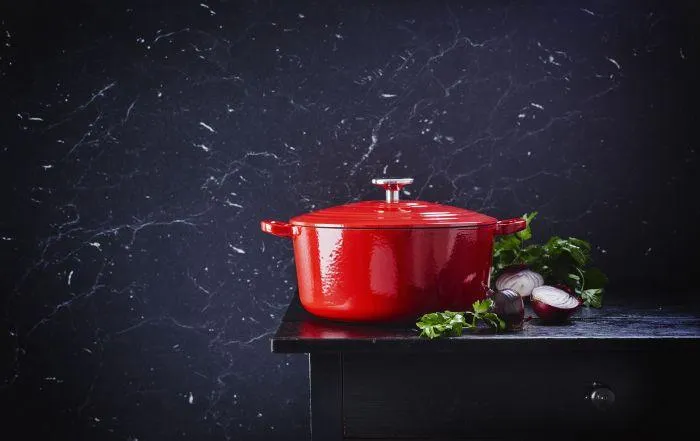 BK Bourgogne stoofpot Chili Red 20cm, 2,5 liter