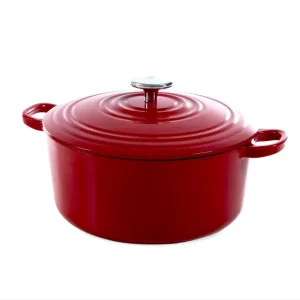 BK Bourgogne stoofpot Chili Red 24cm, 4,2 liter